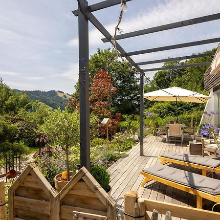 Waldlounge - Gartenwohnung Оберштауфен Экстерьер фото